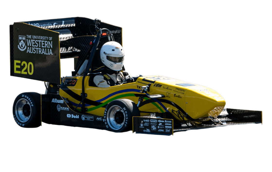 UWA Motorsports 2023 Formula Student car named Layla